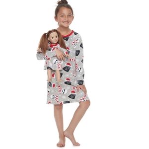 Disney Star Wars Nightgown Girl & Doll Set Dark Vader Girl's Size 6 Christmas